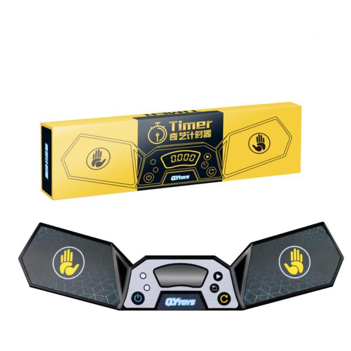 Qiyi Magic Rubik's Cube Timer Competition Speed Stack Cup Racing Cube Mat Peripheral Toys | High Quality Speed Cube Timer For Rubik's Cube