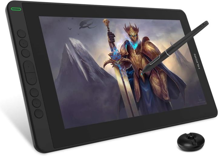 HUION KAMVAS 13 Drawing Tablet with Screen, Full-Laminated Digital Art Tablet with PenTech 3.0 Stylus Tilt Adjustable Stand for Mac, PC, Linux & Android, 13.3" Graphic Drawing Monitor