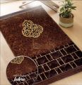 Velvet Quilted Premium Prayer Mat | Modern Orthopedic Foam Jai Namaz. 