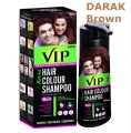 VIP Hair Colour Shampoo - 180ml DARAK BROWN. 