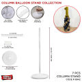 Column Balloons Stand Kit Collection, Balloons Holder, Base & Pole With Rings For Birthday, Wedding, Photo Booth Backdrop, Party Decoration, Anniversary, Bridal Shower, Baby Shower Graduation Parties, Independence Celebrations, Farewell. 