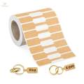 1 Roll 500Pcs Jewelry Price Tags Stickers Price Sticker Blank Price Label, Necklace Display. 