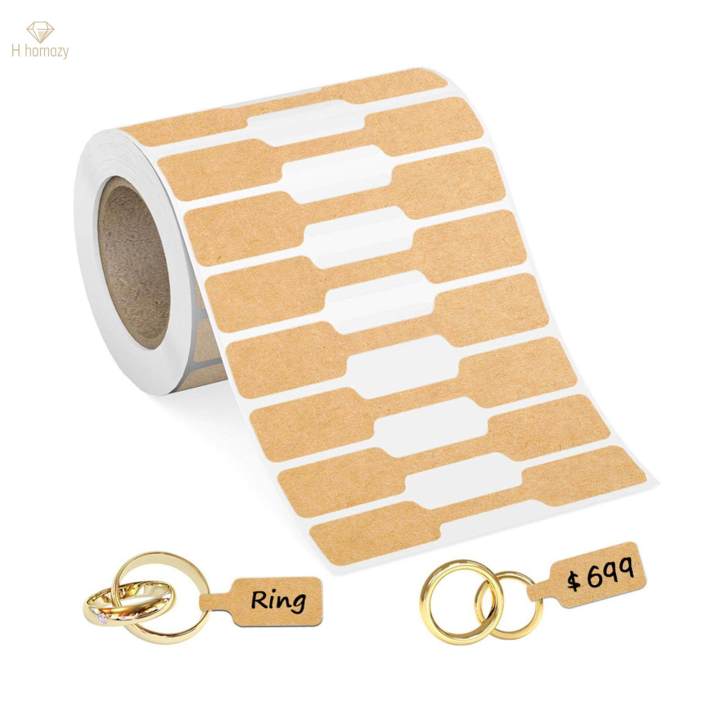 1%20Roll%20500Pcs%20Jewelry%20Price%20Tags%20Stickers%20Price%20Sticker%20Blank%20Price%20Label,%20Necklace%20Display%20-%20Image%204