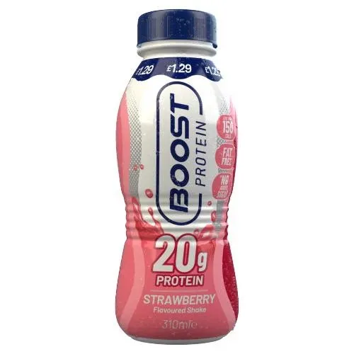 Boost Protein Strawberry Flavour 310ml (๐ข๐ฆ๐ฉ๐จ๐ซ๐ญ๐๐ & ๐จ๐ซ๐ข๐ ๐ง๐๐ฅ) | Daraz.pk