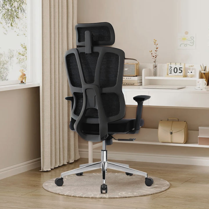 Ergoseat%20Executive%20High-Back%20Mesh%20Office%20Chair%20with%20Adjustable%20Headrest,%20Lumbar%20Support,%20Swivel%20and%20Recliner%20Function%20-%20Image%202