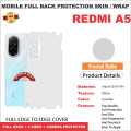 Redmi A5 FULL BACK 360 premium Protection Skin Wrap / Protection Sticker With 4 sides and camera Protection full cover Premium Quality. 