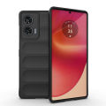 Lereach For Motorola Edge 50 Fusion Mobile Cover Liquid Silicone Skin-Friendy Concave-Panel Back Cover. 