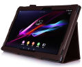 PU Leather case for Sony Xperia Tablet Z SGP341 SGP311 SGP321 SGP312 stand cover shell protector. 