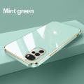 COROGI for Motorola Moto G22 Back Cover Luxury 6D Plating Square Frame Shiny Case Camera Lens Protection Soft Silicone Mobile Phone Cases. 