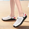 Airavata Beach Clogs Sandals Flip Flops Summer Unisex Men's Women's Light Flat Slippers Garden Shoes Thick Sole Waterproof 2021. 