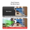 4MP E27 Dual Lens Bulb Camera WiFi Surveillance Night Vision 360 PTZ Camera Human Tracking Indoor CCTV Security Monitor HD 1080P. 