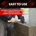 Rubber Mallet Tile Setter Wood Handle Rubber Hammer. 