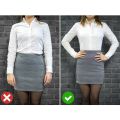 New Adjustable Shirt Stay Belt For Men Non-slip Wrinkle-Proof Shirt Holder Straps Locking Belt. 