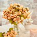 Flower Realistic Multi-layer Petals Artificial Rose. 