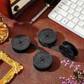 4 Pack Typewriter Ribbon Twin Spool Typewriter Ribbon Ink Twin Spool Ink Replacement Part for Most Typewriter(Black). 