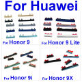 For Huawei Honor 9 Lite 9X 9i Power Volume Side Buttons Power On Off Volume Side Keys For Honor 9lite 9i 9X Replacement Parts. 