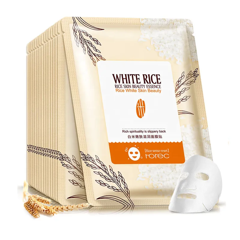 BIOAQUA & Pack Of 3 Rice Serum Exfoliating Rice Gel Face Scrub and Face ...