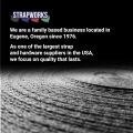 Strapworks Heavyweight Polypropylene Webbing - Heavy Duty Poly Strapping for Outdoor DIY  Repair. 
