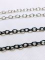 138 cm / 4.5 Feet 6mm O Shape Durable Metal Chain Links for Crafting and Jewelry from Seek for Style | Perfect for Crafting, Jewelry Making, and Various DIY Projects. 
