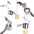 New Stainless Steel Cloves Ginger Garlic Press Mince Crusher Squeezer Chopper. 