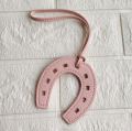 【Happytree】 PU Leather Horse Hoof Horseshoe Keychain Handbag Key Chains Keyring Holder Charm Bag Purse Accessories For Women And Girls. 