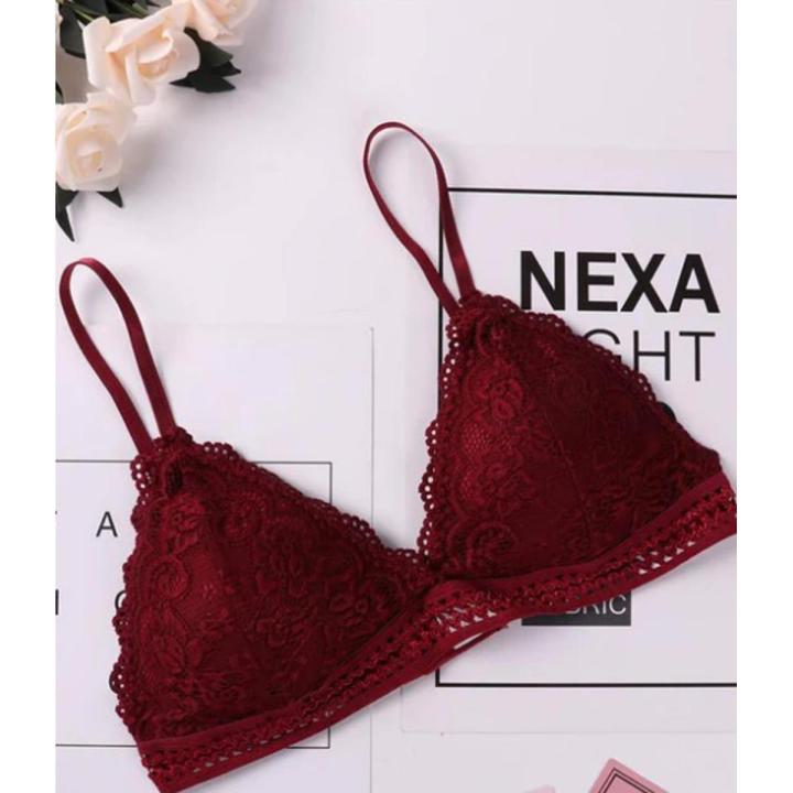 FANCY LACE NET BRA YOUNG GIRLS RED BRA NEW BRAZIERS FOR GIRLS