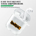 Anime Name Soft TPU Case for Apple Airpods Pro 3 2 1 Death Note Demon Slayer Hunter X Hunter Haikyuu Earphone Cover Airpod Cases. 