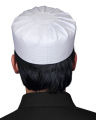 Kufi Hats Muslim Cap For Men Koofi Prayer Namaz Topi Islamic Headwear Premium Quality Polyester Fabric Eid Ramadan Gift. 