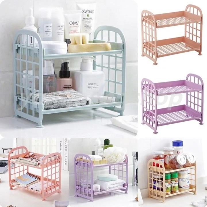 Plastic%20Desktop%20Organizer%20Double%20Layer%20Shelf%20for%20Cosmetics,%20Kitchen,%20Bathroom,%20and%20Kids%20Accessories%20Sturdy%202%20Tier%20Storage%20Rack%20-%20Image%203