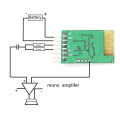 【All Of Me】3.7V Mono Stereo Bluetooth Audio Receiver Module Universal 7 PIN Speaker Amplifier. 