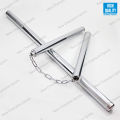 Classical Bruce Lee Nunchaku Martial Arts Training Practice Metal Stainless Steel Nunchucks Durable Nunchaku. 