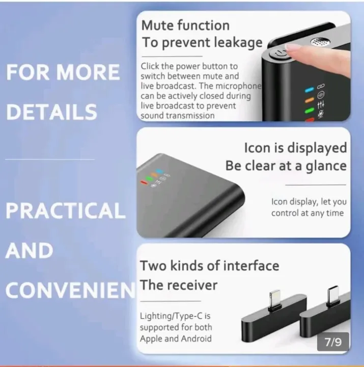 New%20Amgras%20Wireless%20Lavalier%20Microphone%20Portable%20With%20Noise%20Cancelling%20Mini%20Microphone%20for%20Vloggers%20-%20For%20Android%20Type%20C%20&%20IOs%20-%20Image%205