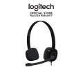 Logitech H151 Stereo Headset with Noise Cancellation Microphone. 