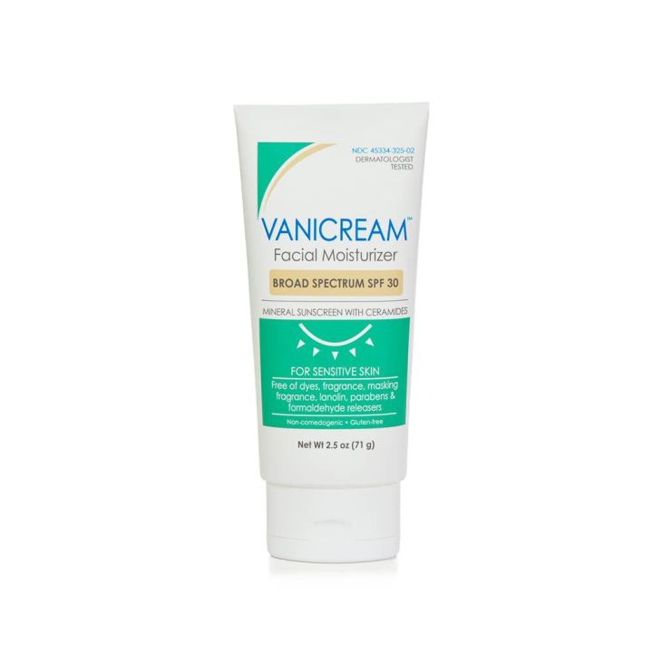 Vanicream Facial Moisturizer with SPF 30 sunscreen 71g