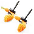 Multifunctional Cucumber Carrot Curler Sharpener Spiral Grater Peeler Slicer Grater Vegetable Planer Kitchen Helper. 