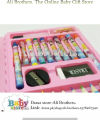 Premium Ben 10 Boys & Girls (86) Pcs Colouring Kit/Set With Fold Able Button Box. 