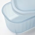 IKEA Storage Box with LID Light Blue Color. 