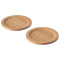 IKEA Coaster Wooden Coaster Round Coaster Tea Coaster Pack of 2. 