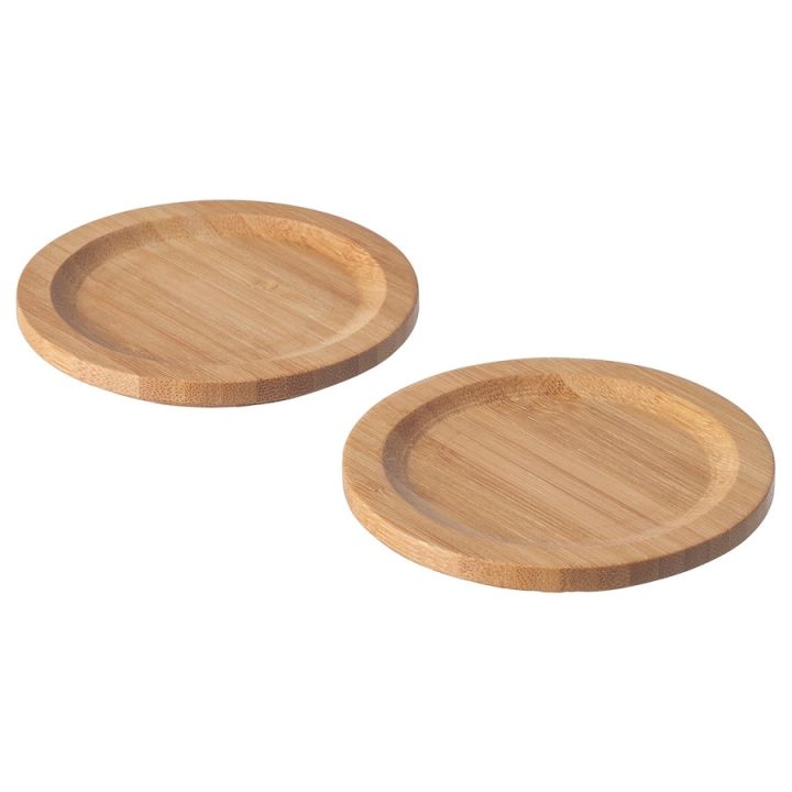 IKEA Coaster Wooden Coaster Round Coaster Tea Coaster Pack of 2