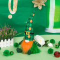 Green Hat Doll Washable Cuckold Festival Ornaments with Lights. 