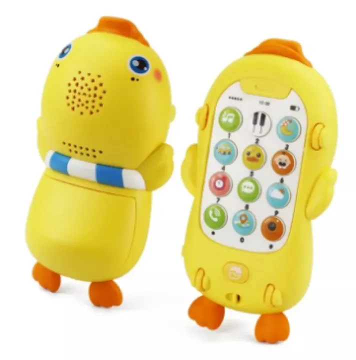 Crawling%20Duck%20Theme%20Baby%20Cell%20Phone%20Toy%20for%20Learning%20and%20Play%20Early%20Education%20Light%20Sound%20Battery%20Powered%20-%20Image%202