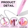 4 in 1 Makeup Pen - Portable Makeup Set with Colored Eyeliner, Brow & Lip Liner & Highlighter - Makeup Cosmetic Tool for Cute Women. 