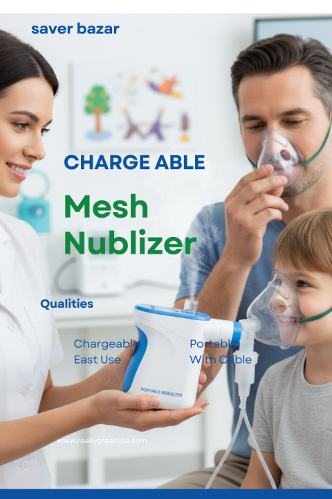Chargeable Mesh Portable Nebulizer Machine With Mask For Kids Adults chargeable-mesh-portable-nebulizer-machine-with-mask-for-kids-adults