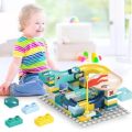 Marble Run Blocks Variable Sliding 66 pieces 6688-91A Lego Track Race. 