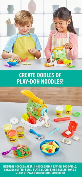Playdough%20Noodle%20Maker%20Play%20Set%20Dough%20Moulding%20With%205%20PlayDough%20Cans%20-%20Image%205