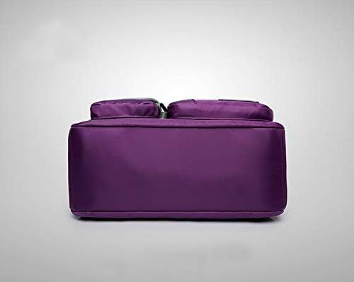Women's%20Oxford%20Cloth%20Shoulder%20Bag%20%E2%80%93%20Waterproof%20Nylon%20(Purple)%20-%20Image%205