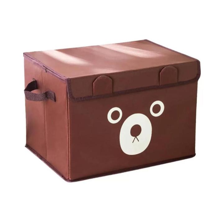 Cartoon Panda Printed Foldable Storage Bins Quilt Basket Kid Toys Organizer torage Boxes Cabinet Wardrobe Storage Bags