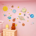 education solar system planets wall sticker space universe kid room decor decal Podazz. 