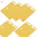 Queen Bee Isolator Introducing Cage Plastic Equipment Reusable Beekeeping Yellow. 