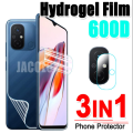 Xiaomi Redmi 12C Front 9H Screen Glass Protecror And  Hydrogel Jelly Protector Flim. 